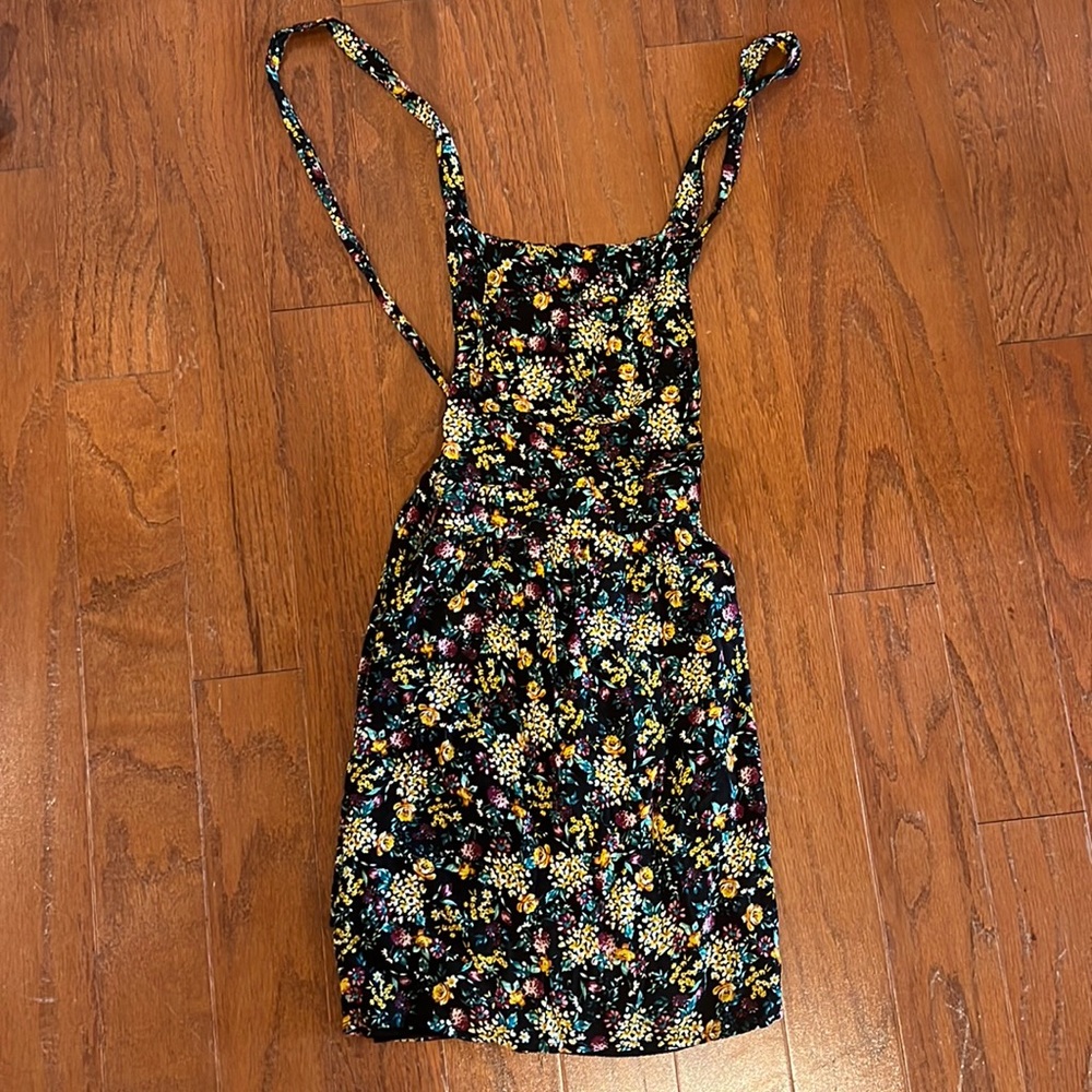 Floral Overall Dress